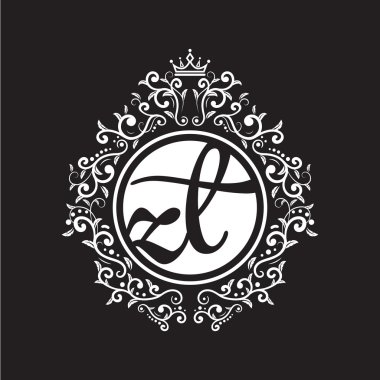 Vintage daire ilk logosu