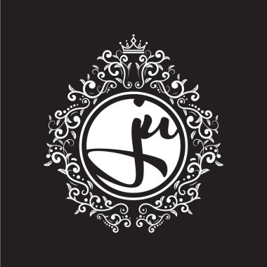 Vintage daire ilk logosu