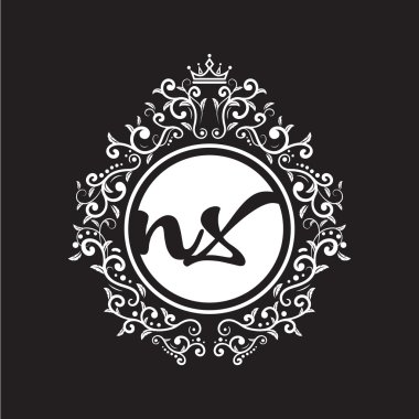 Vintage daire ilk logosu