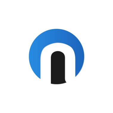 İlk harf daire logo