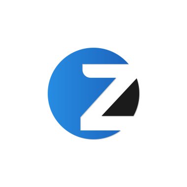 İlk harf daire logo