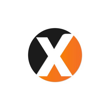 İlk harf daire logo