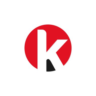 İlk harf daire logo