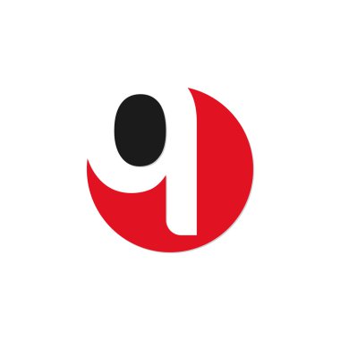 İlk harf daire logo