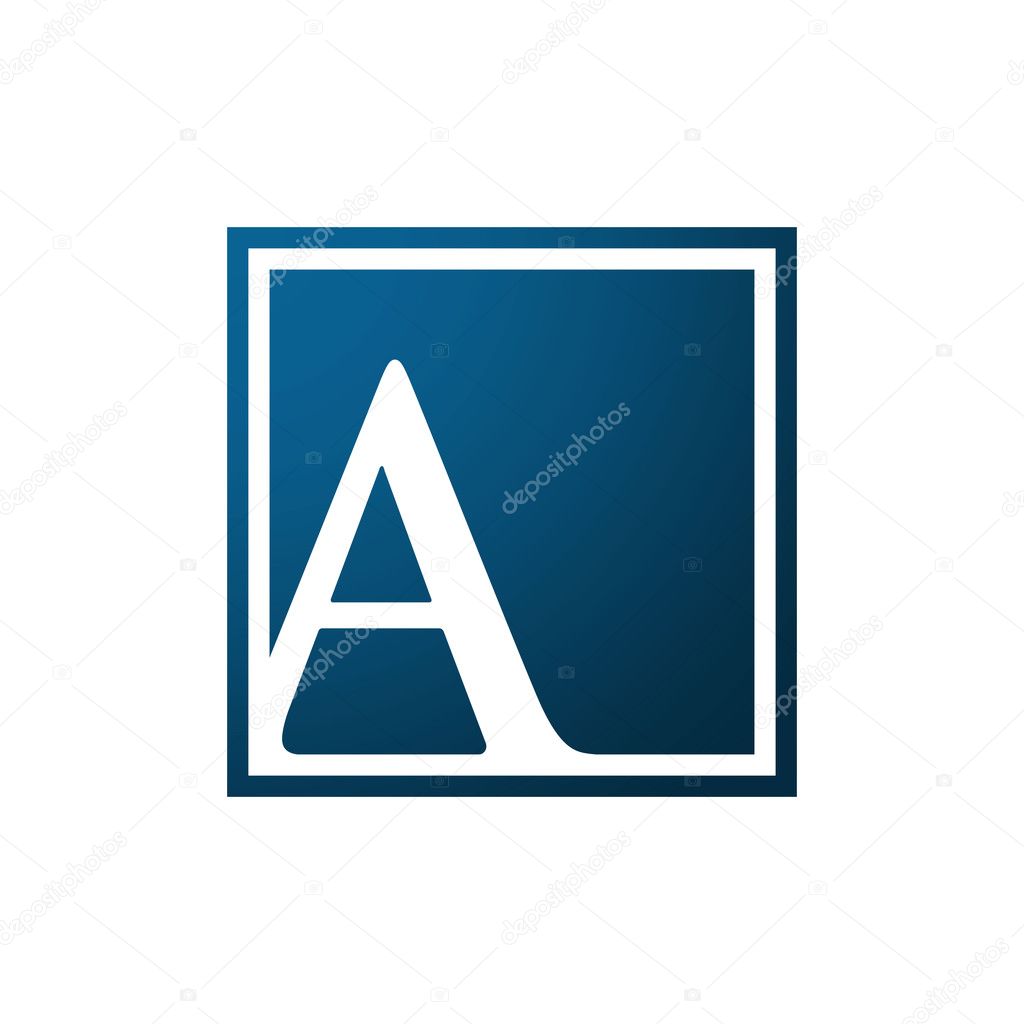 initial letter logo shape