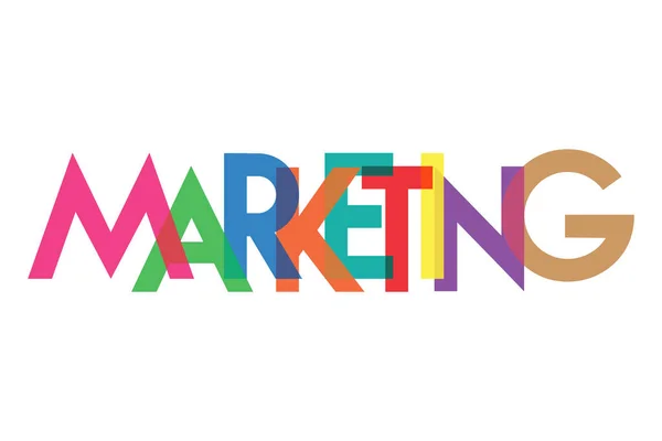 Marketing kleuren — Stockvector