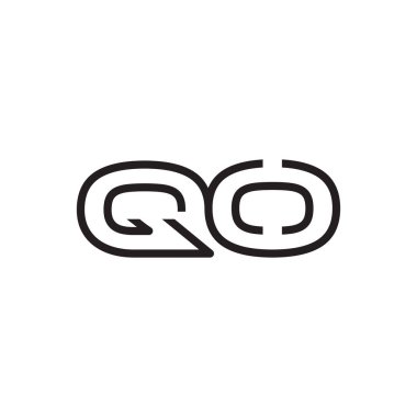 İlk harf logo satır benzersiz modern