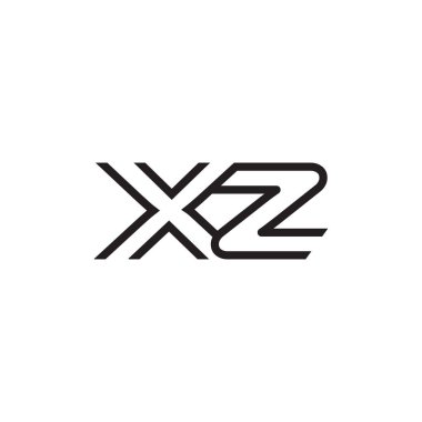 İlk harf logo satır benzersiz modern