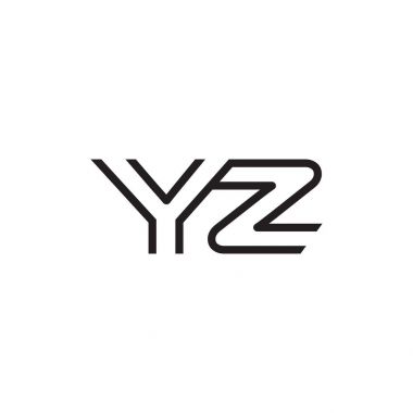 İlk harf logo satır benzersiz modern