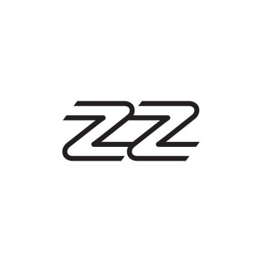 İlk harf logo satır benzersiz modern