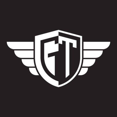 İlk iki harf logo kalkan kanadı