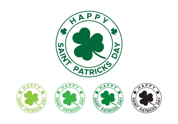Mutlu Saint Patricks Day damgası