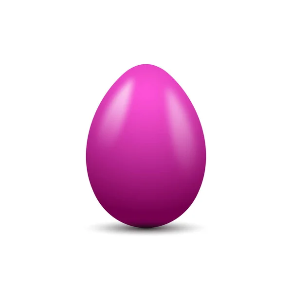 Color Rosa Huevos Vector — Vector de stock