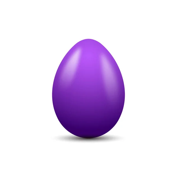 Violette Farbe Eier Vektor — Stockvektor