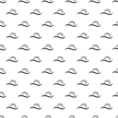 gün batımsız desen arkaplan siyah rengi