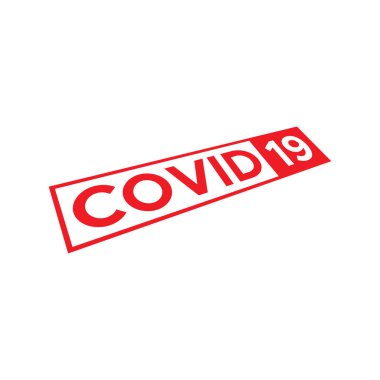 COVID-19 tasarım logo vektörü
