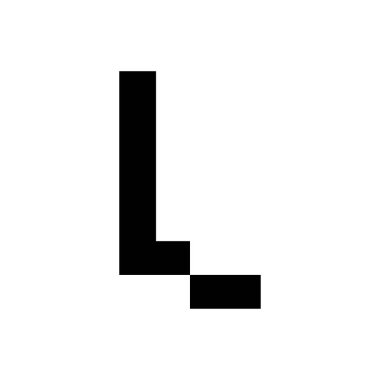 İlk harf vektör logosunu kestim