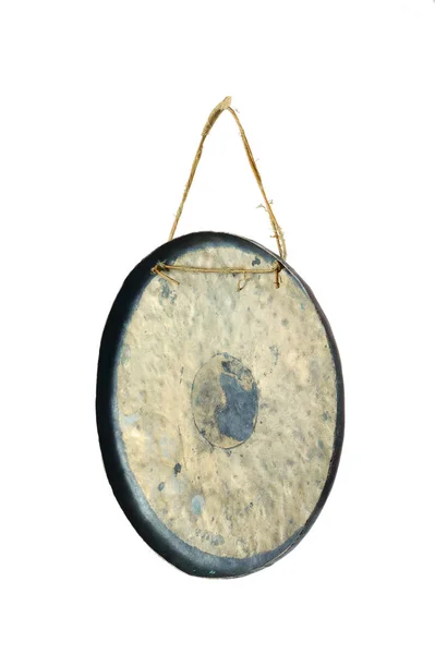 A imagem do antigo gongo tradicional . — Fotografia de Stock