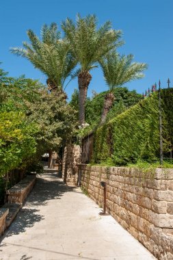 Byblos Mount Lebanon'deki / daki Akdeniz bir şehirdir