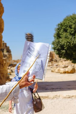 Lübnan'daki Baalbek antik kenti.