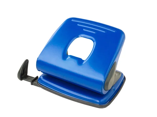 Puncher azul isolado em branco — Fotografia de Stock