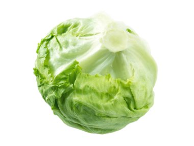 Iceberg lettuce salad head clipart