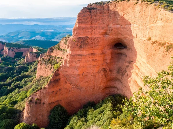 Las Medulas tarihi altın madenciliği sitesi.