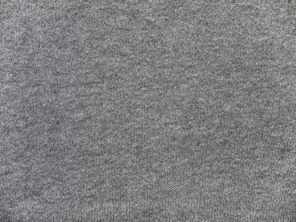 Textura de tecido de malhas cinza Heather — Fotografia de Stock