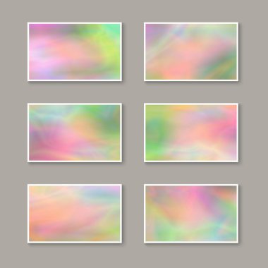 Renkli kartvizitler..