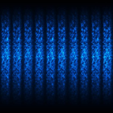 Dikişsiz parlayan desen mavi çizgiler koyu arka plan üzerine salladı..