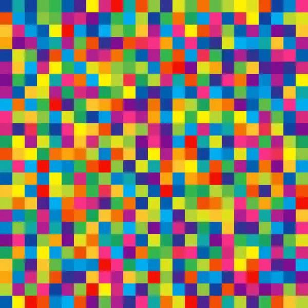 Wrappin çocuklar için parlak renkli kareler seamless modeli