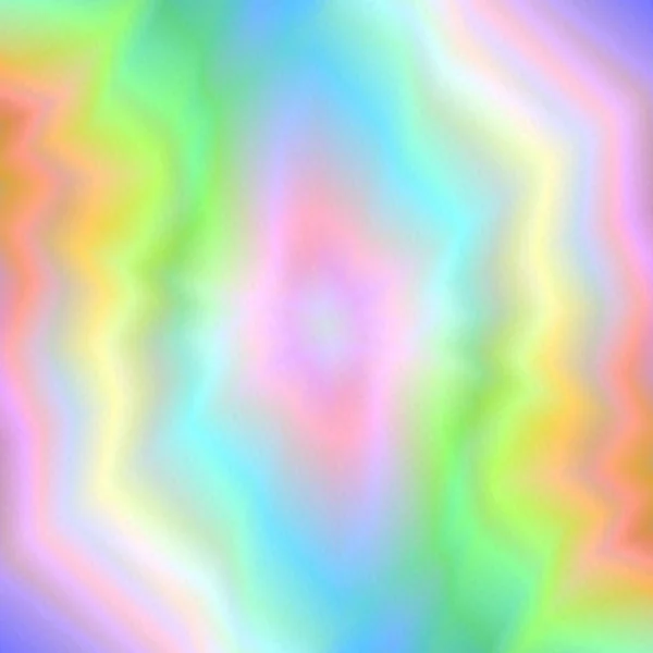 Abstrakte Regenbogen-Pastell Hintergrund mit realistischen holographischen ef — Stockvektor