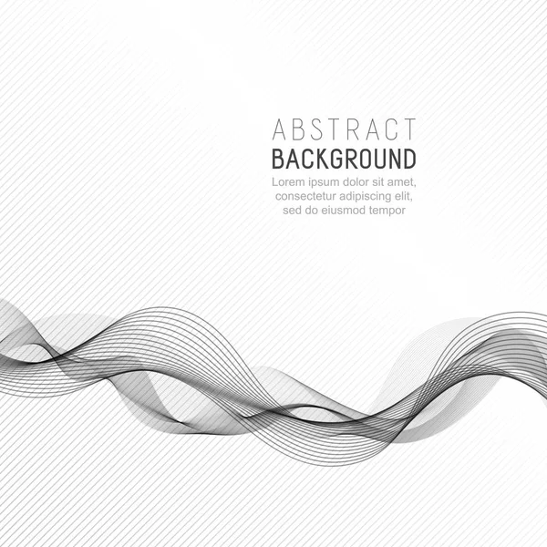 İş geçmişi metninizi tanıtım için gri dalga satır