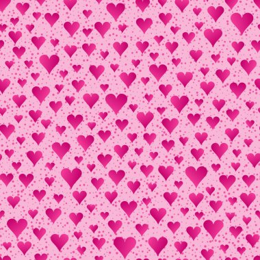 Hafif pembe Ba parlak pembe kalpler soyut Seamless Modeli