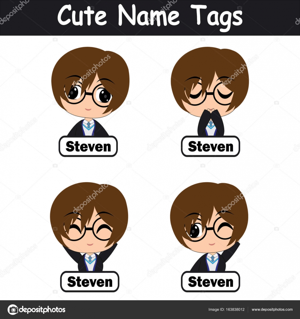 Name Vector Cartoon Of Colorful Cute Witch Boy Suitable For Kid Name Set Design Stock Vector Royalty Free Vector Image By C Saidi21ns