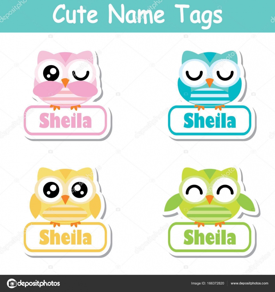Cartoon Name s Name Vector Cartoon Of Colorful Cute Owl Birds Suitable For Kid Name Set Design Stock Vector C Saidi21ns Cartoon Name s Name Vector Cartoon Of Colorful Cute Owl Birds Suitable For Kid Name Set Design Stock Vector C Saidi21ns