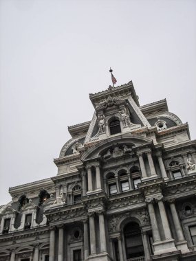 Philadelphia City Hall, Philadelphia, Pennsylvania, ABD, Bina