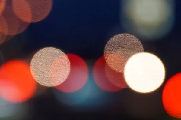 Gece şehir ışık bokeh arka plan