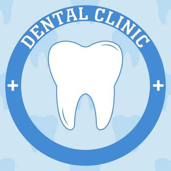 Ikony Klinika stomatologiczna — Wektor stockowy