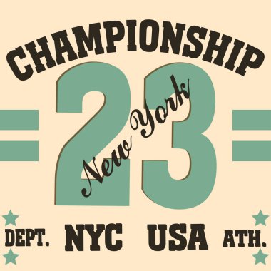 New york spor t-shirt