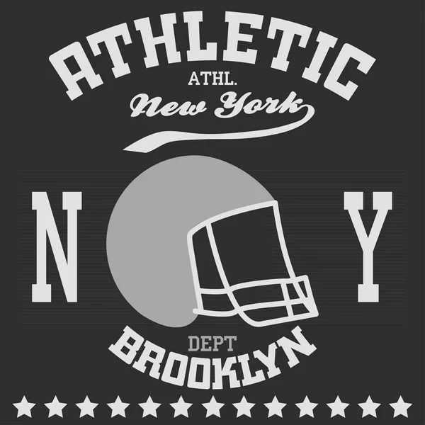 Nowy Jork sport t-shirt — Wektor stockowy