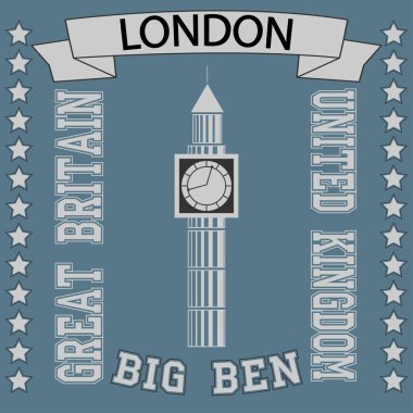 Büyük Ben Londra t-shirt