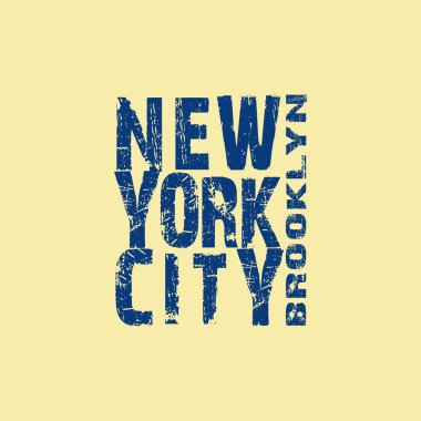New York spor Brooklyn takım T-shirt tasarım