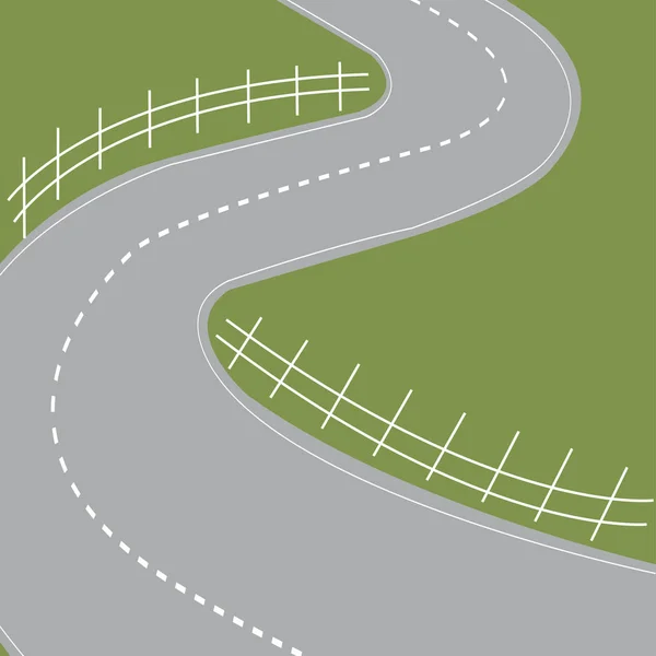 Symbolu silnice Highway — Stockový vektor