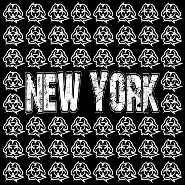 Typographie de New York — Image vectorielle