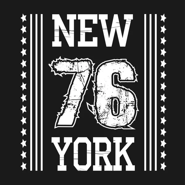 New york city Typografia — Wektor stockowy