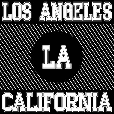 Los Angeles spor T - gömlek tasarım