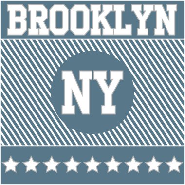 Brooklyn spor T - gömlek tasarım