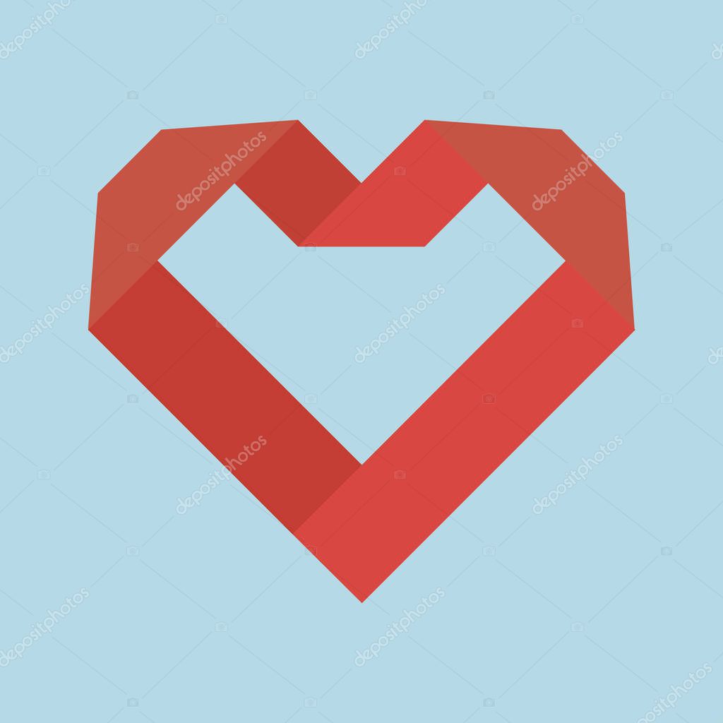 Heart icons vector logo
