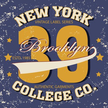 New york tipografi moda